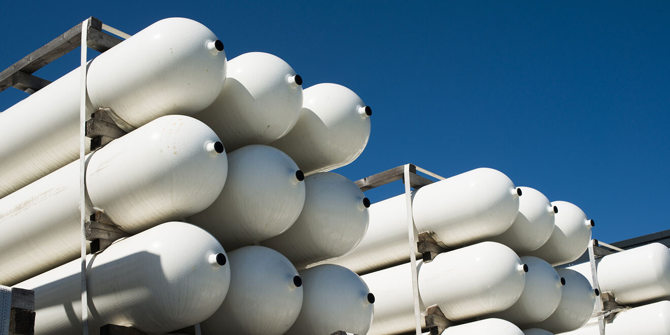 製薬業界向けガスシリンダー