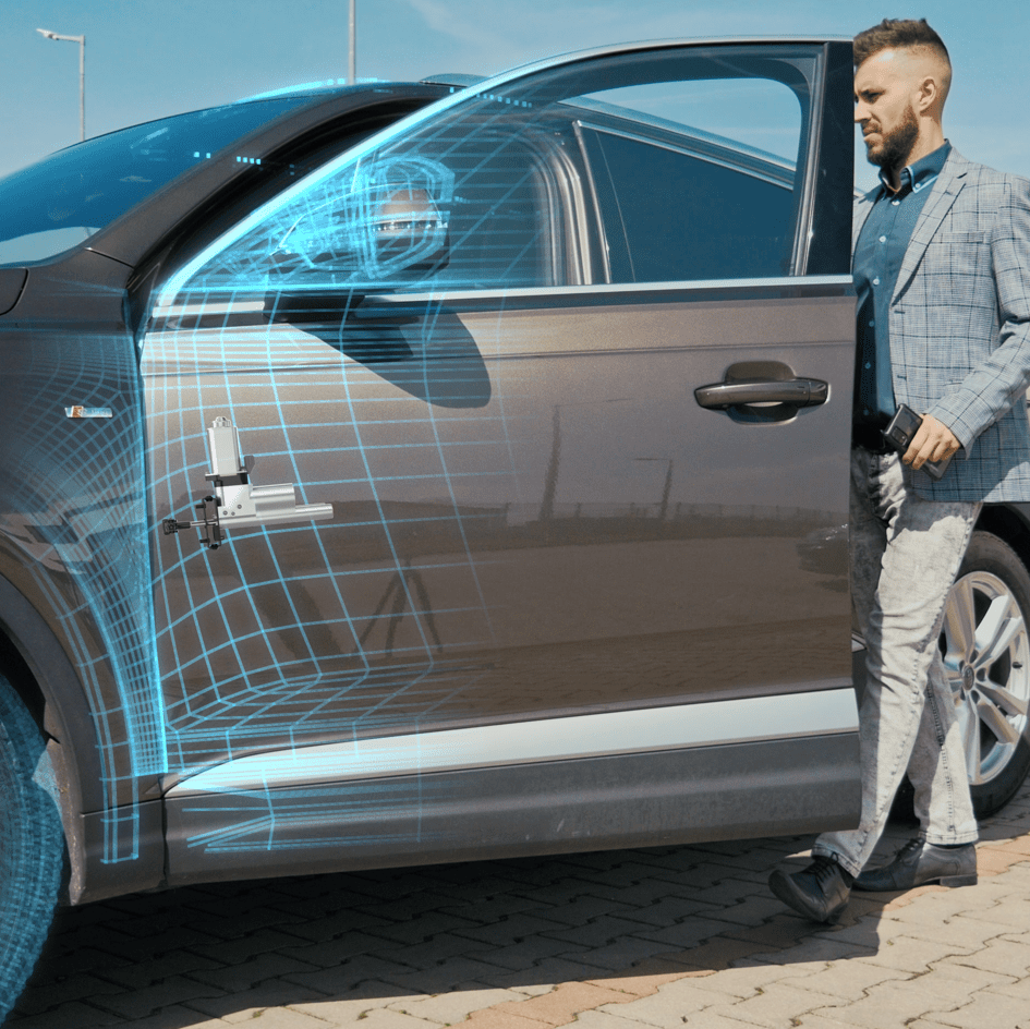 ドア、フラップ、シャーシ用アクチュエータ